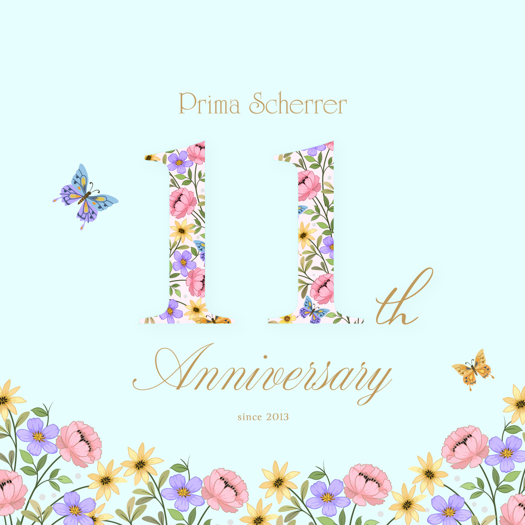 Prima Scherrer 11th Anniversary