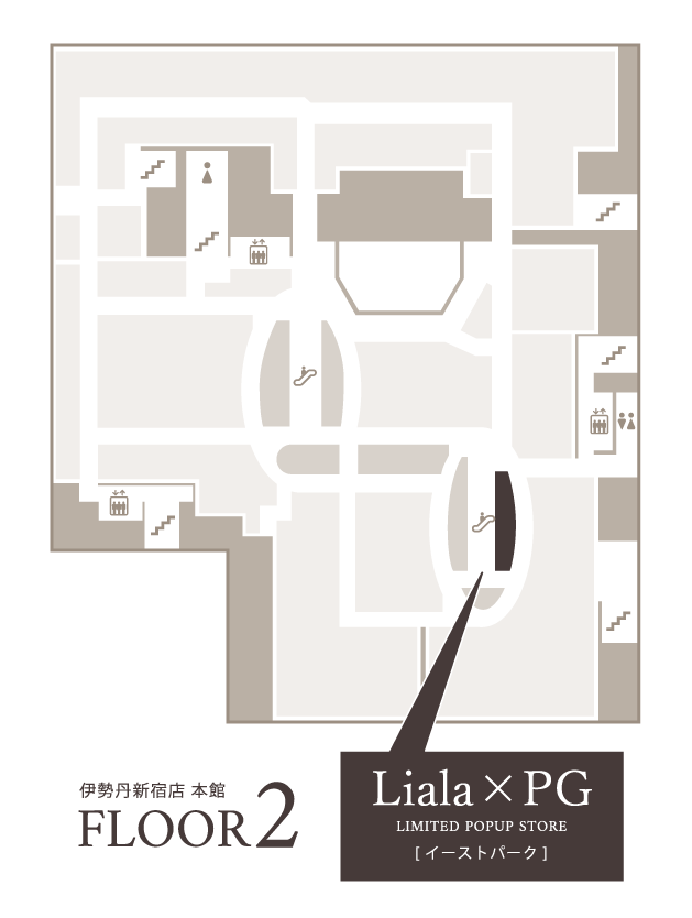 終了】Liala×PG 伊勢丹新宿 LIMITED POPUP STORE | Joint Space